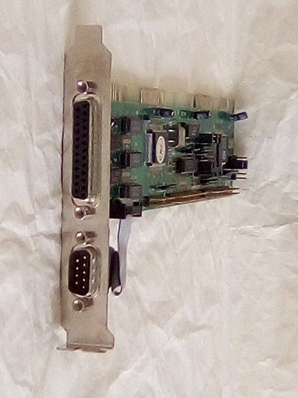 Vintage Parallel Port and Serial Port Card